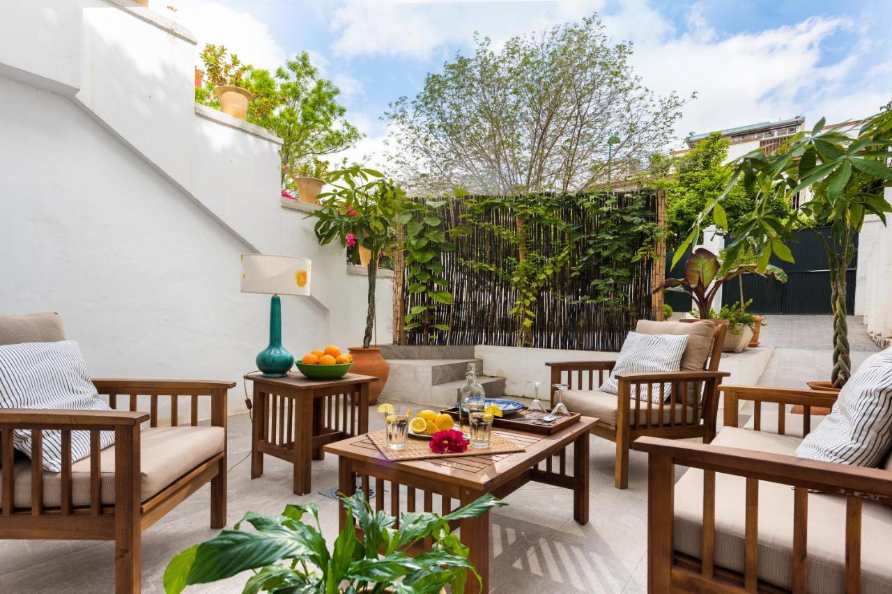 Plaza Espana, Acogedor Apartamento Con Patio Siviglia Esterno foto