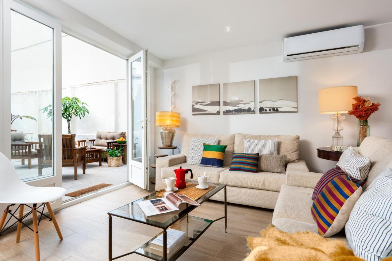 Plaza Espana, Acogedor Apartamento Con Patio Siviglia Esterno foto